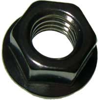 LOCKNUTS SERRATED FLANGE ZINC